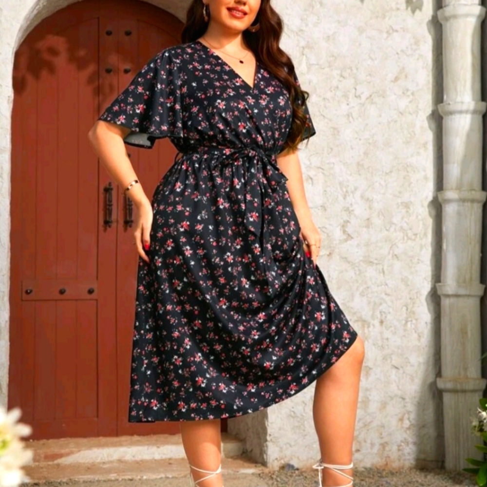 Shien midi dress